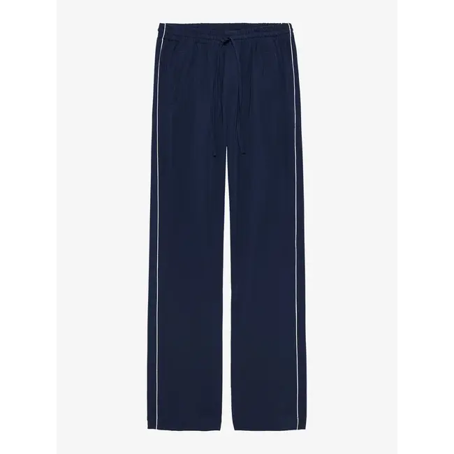 Catwalk Junkie CATWALK JUNKIE - TRACKSUIT TROUSERS WITH PIPPING - NAVY BLAZER
