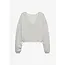 Catwalk Junkie CATWALK JUNKIE - BACK DETAILED SWEATER - LIGHT GREY MELANGE