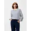 Catwalk Junkie CATWALK JUNKIE - STRIPED SWEATER WITH ELASTIC HEMS - NAVY BLAZER