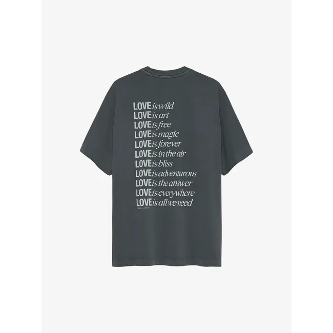 Catwalk Junkie CATWALK JUNKIE - OVERSIZED GRAPHIC T-SHIRT - CARBON