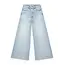 Homage HOMAGE - EXTRA WIDE LEG JEANS WITH CORD  -  BLUE USED