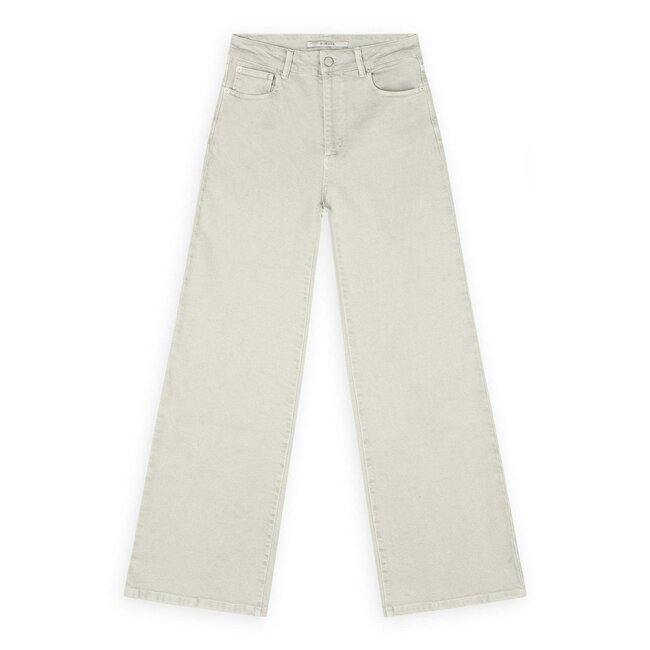 Homage HOMAGE - JAMES COLORED WIDE LEG JEANS  -  WASHED PISTACHIO