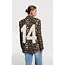 Alix The Label ALIX THE LABEL - LADIES WOVEN BIG ANIMAL BLAZER - ANIMAL