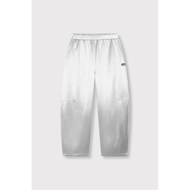 Alix The Label ALIX THE LABEL - LADIES WOVEN SHINY PANTS - SILVER