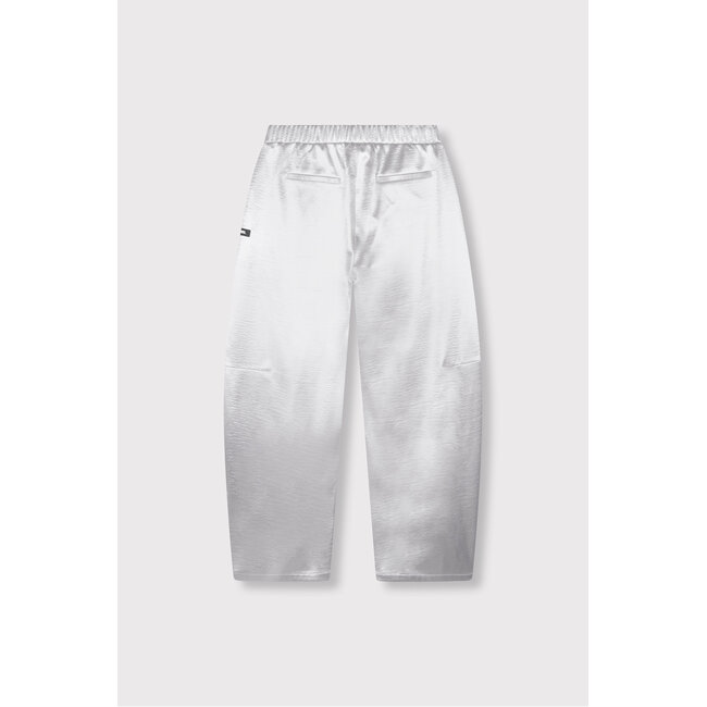 Alix The Label ALIX THE LABEL - LADIES WOVEN SHINY PANTS - SILVER