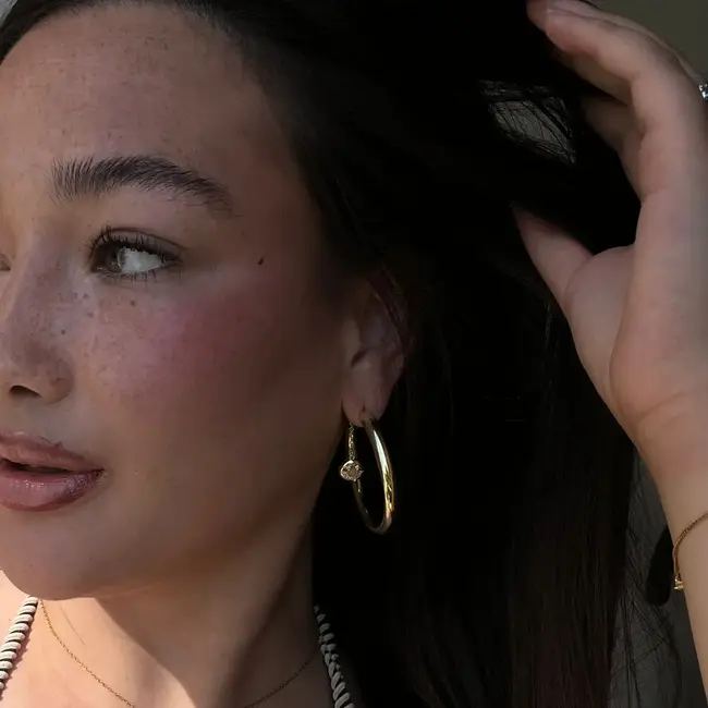 CARMEN LORENZA CARMEN LORENZA - SMILEY HOOPS