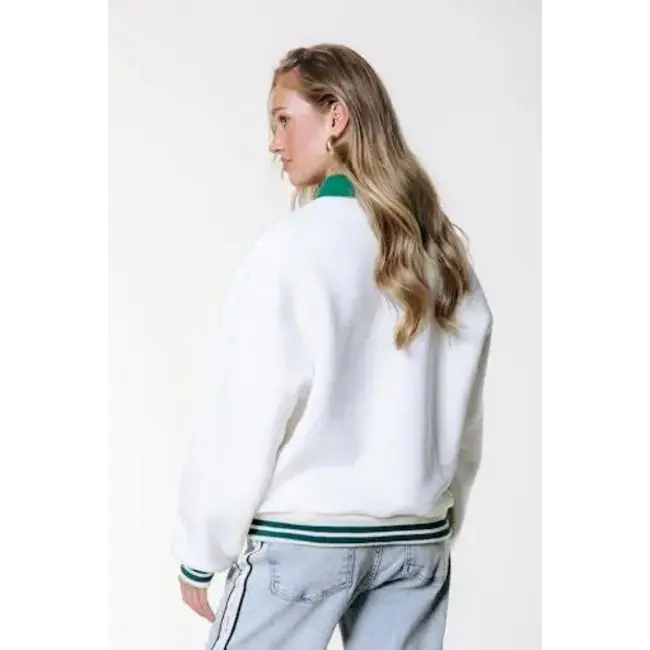 Colourful Rebel COLOURFUL REBEL - POLO ATHL. TEAM DROPPED SHOULDER SWEAT - LIGHT GREY MELANGE