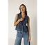 Indi&Cold INDI & COLD - GILET - BLAUW WIT