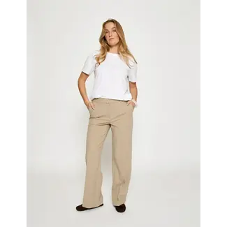 Minus MINUS - MSWELMA MID WAIST  PANT - SAND GREY