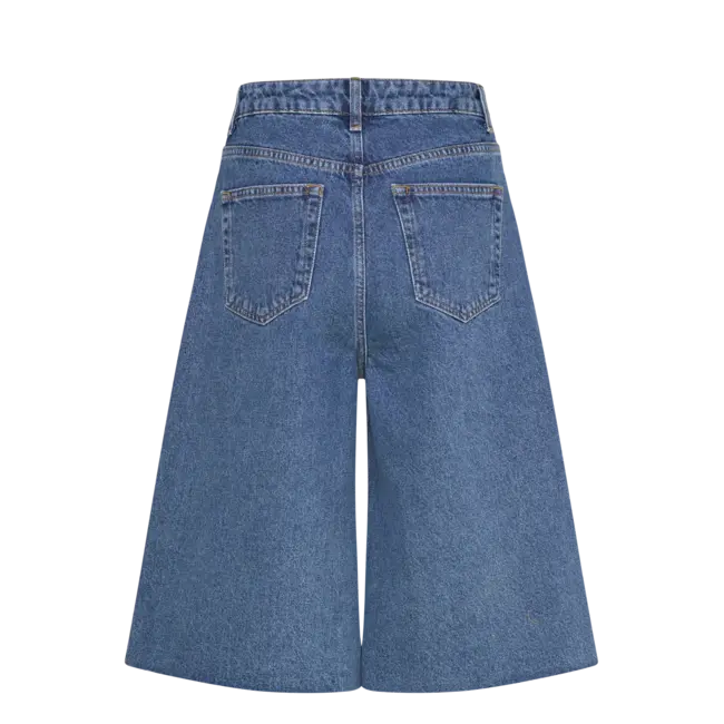 Minus MINUS - MSKADDI BERMUDA SHORTS - MID BLUE DENIM