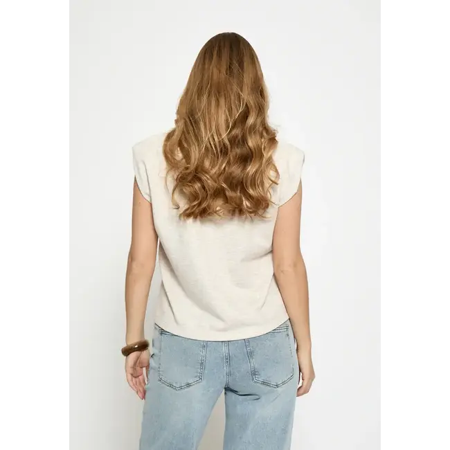 Minus MINUS - MSMIDEA SWEAT- NOMAD SAND MELANGE