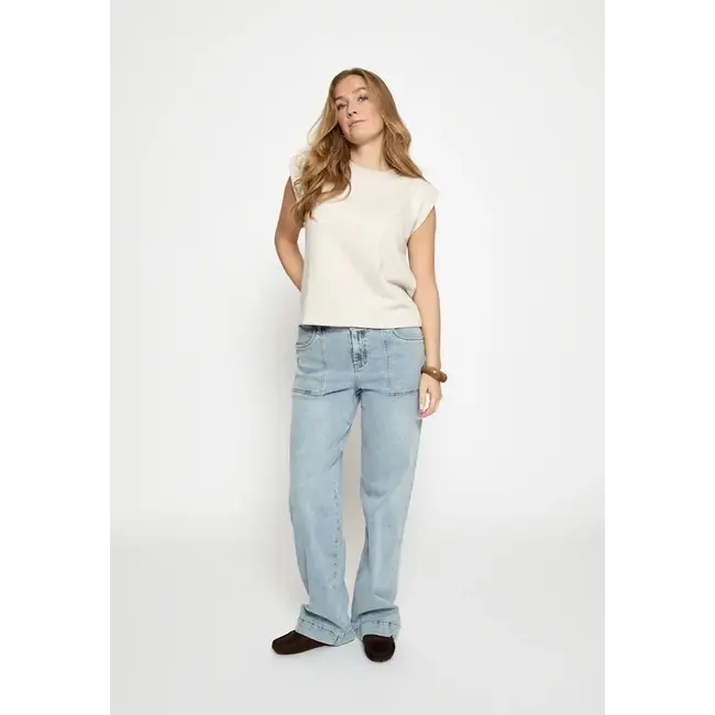 Minus MINUS - MSMIDEA SWEAT- NOMAD SAND MELANGE