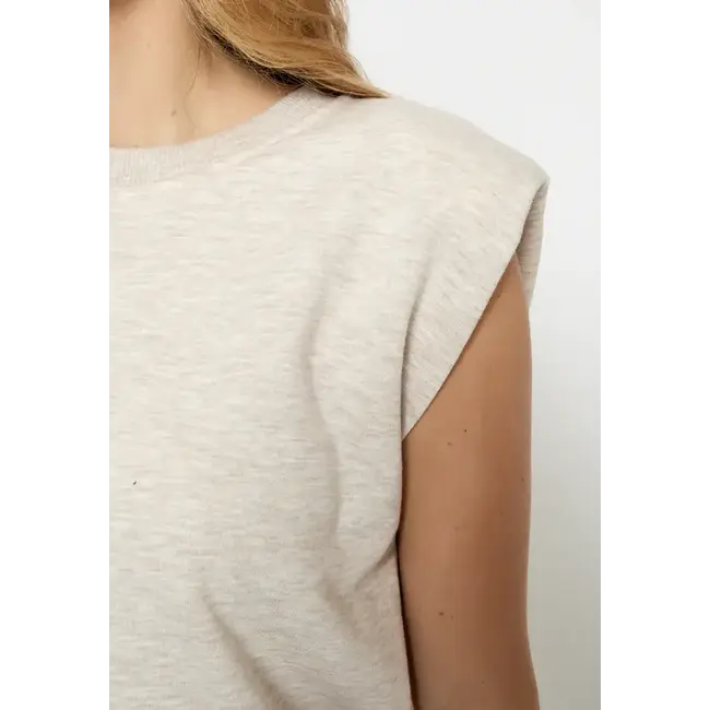 Minus MINUS - MSMIDEA SWEAT- NOMAD SAND MELANGE