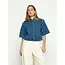 Minus MINUS - MSKADDI CROPPED SHIRT - MID BLUE DENIM