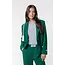 COLOURFUL REBEL - ZOE GATHERED BOTTOM BLAZER - GREEN