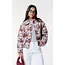 Colourful Rebel COLOURFUL REBEL - BENTE FLOWER JAQUARD BOMBER JACKET - OFF WHITE