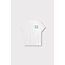Alix The Label ALIX THE LABEL - LADIES KNITTED ALIX CLUB T-SHIRT - CREAM