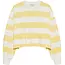 Catwalk Junkie CATWALK JUNKIE - OVERSIZED STRIPED LONG SLEEVE - MELLOW YELLOW