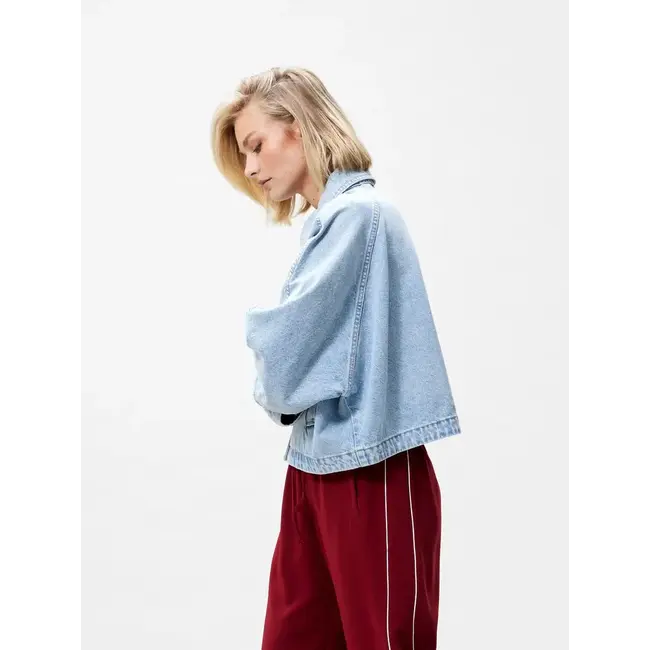 Catwalk Junkie CATWALK JUNKIE - BATSLEEVE DENIM JACKET - DENIM