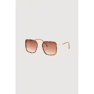 Zusss ZUSSS - ZONNEBRIL METAAL GEVLAMD INCL. BRILLENKOKER