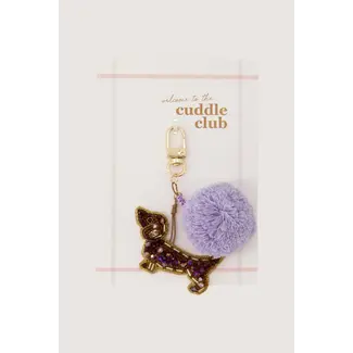 Zusss ZUSSS - ANSICHTKAART TASHANGER POMPON HOND CUDDLE CLUB