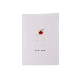 Zusss ZUSSS - WENSKAART BROCHE GEFELICITAART