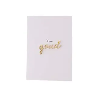 Zusss ZUSSS - WENSKAART MAGNEET JIJ BENT GOUD