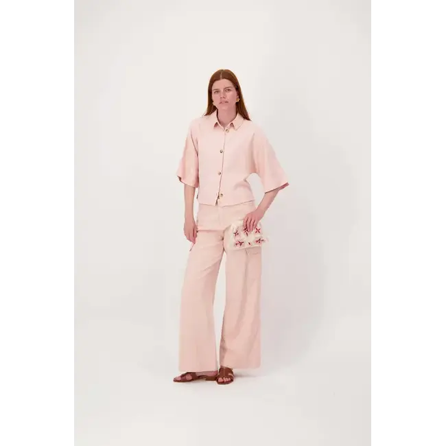 Zusss ZUSSS- GEBORDUURD BLOEM TASJE