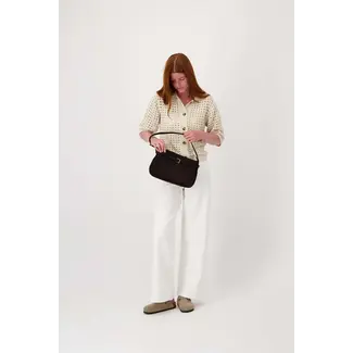 Zusss ZUSSS- SUEDE HANDTAS MET RIEMPJE