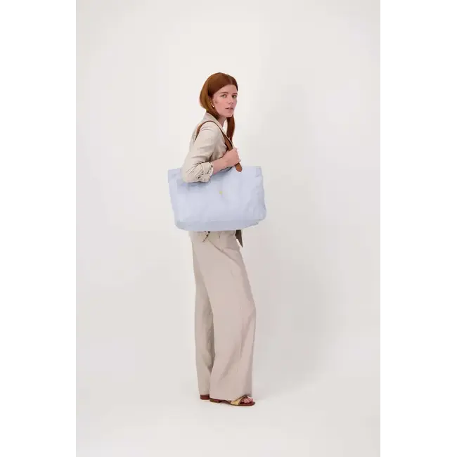 Zusss ZUSSS- LOVE TOTE BAG MET LEREN DETAILS