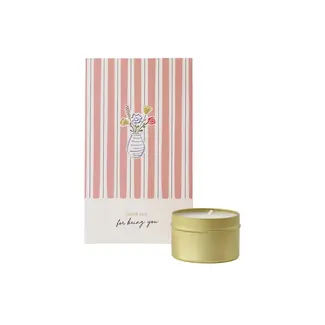 Zusss ZUSSS - GEURKAARS TIN IN CADEAUVERPAKKING THANK YOU