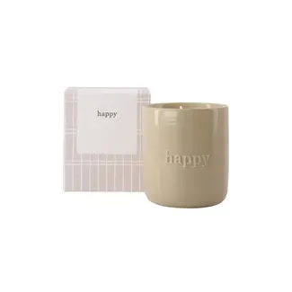 Zusss ZUSSS - GEURKAARS KERAMIEK IN DOOSJE HAPPY