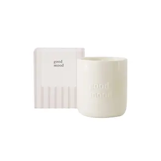 Zusss ZUSSS - GEURKAARS KERAMIEK IN DOOSJE GOOD MOOD