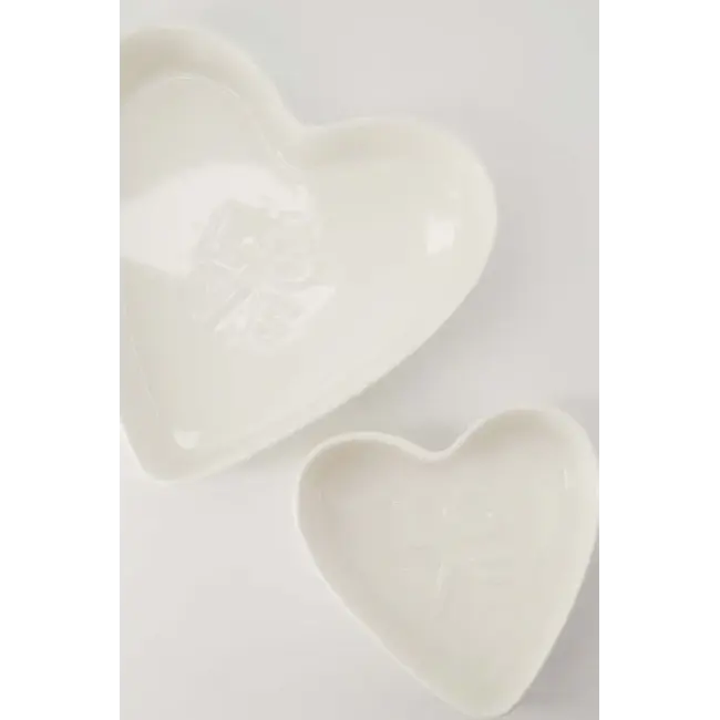 Zusss ZUSSS - OVENSCHAAL KERAMIEK HARTVORM LOVE GROOT