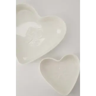 Zusss ZUSSS - OVENSCHAAL KERAMIEK HARTVORM LOVE KLEIN