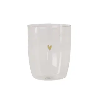 Zusss ZUSSS - DRINKGLAS HARTJE