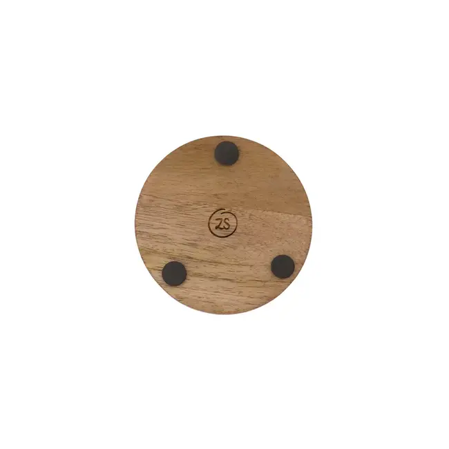 Zusss ZUSSS - SET VAN 4 ONDERZETTERS PARELMOER HARTJE