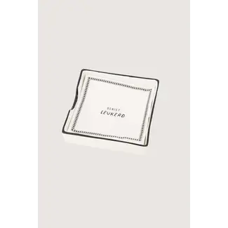 Zusss ZUSSS - SERVETHOUDER VIERKANT KERAMIEK