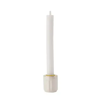 Zusss ZUSSS - KANDELAAR - KERAMIEK PARELMOER RIBBEL