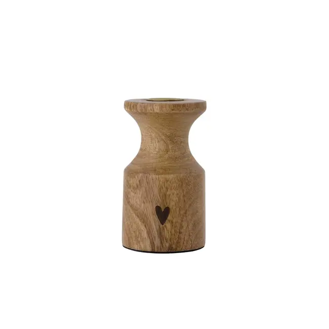 Zusss ZUSSS - KANDELAAR HOUT HARTJE