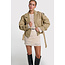 Alix The Label ALIX THE LABEL - LADIES WOVEN SHORT ALIX TRENCHCOAT - CAMEL