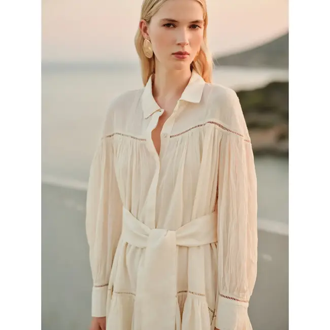 Devotion TWINS DEVOTION - SAIL DRESS - OFF WHITE