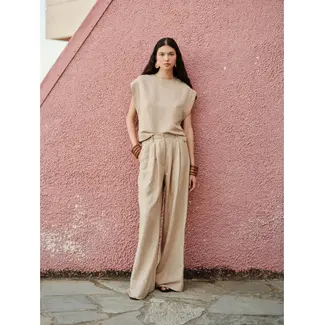 Devotion TWINS DEVOTION - PETAL PANTS - BEIGE