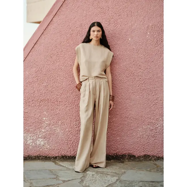 Devotion TWINS DEVOTION - FIG TOP - BEIGE