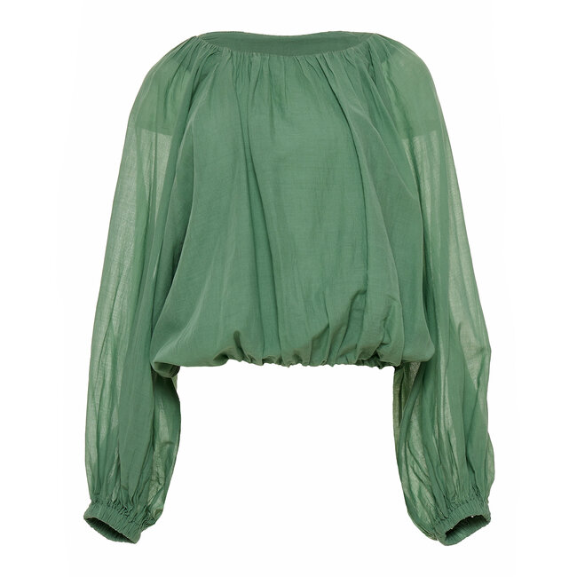 Devotion TWINS DEVOTION - WILLOW BLOUSE - GREEN