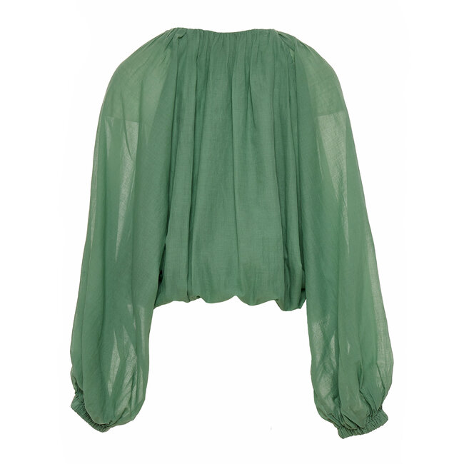 Devotion TWINS DEVOTION - WILLOW BLOUSE - GREEN