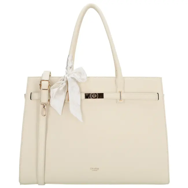 Charm CHARM LONDON - THE HAMPTONS LAPTOPTAS 15,6 inch - BEIGE