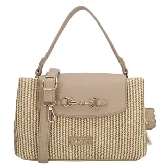 Charm CHARM LONDON - THE HAMPTONS HANDTAS - TAUPE