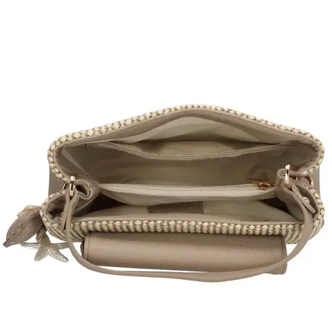 Charm CHARM LONDON - THE HAMPTONS HANDTAS - TAUPE