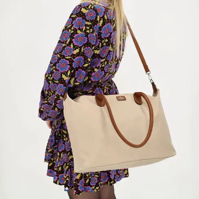 Charm CHARM LONDON - BUCKINGHAM LAPTOPTAS 15,6 inch - ZAND